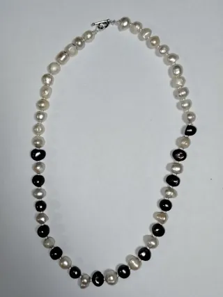 Collar de Perlas Naturales de Río