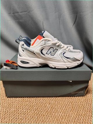 New Balance 530 Talla 41.5 Blanco Plata