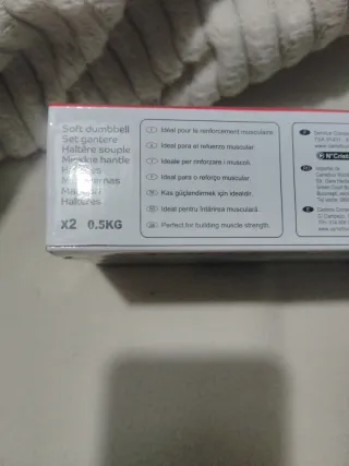 TOPLIFE Mancuernas Suaves 2x0.5kg