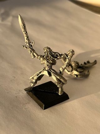 Metal Hechicero Elfo Silvano Warhammer Fantasy