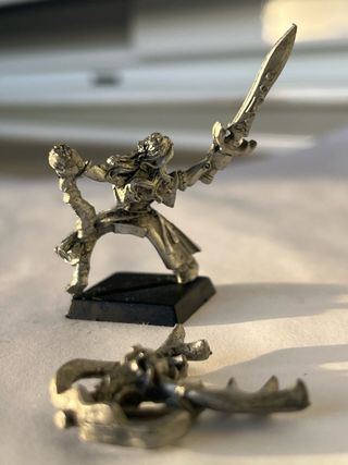Metal Hechicero Elfo Silvano Warhammer Fantasy