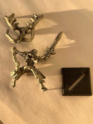 Metal Hechicero Elfo Silvano Warhammer Fantasy
