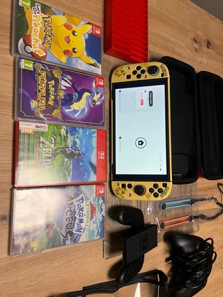 Nintendo Switch 2 Amarilla + Juegos y Accesorios
