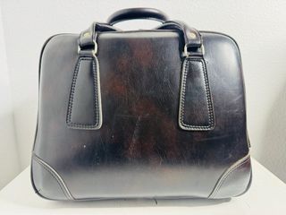 Maletín médico cuero marrón