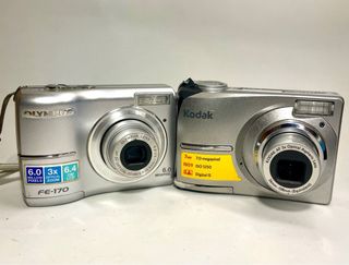 Lote 2 Cámaras Digitales Kodak y Olympus (Leer)