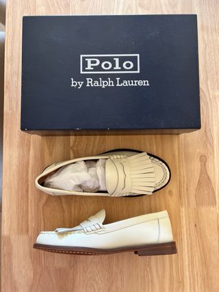 Mocasines Polo Ralph Lauren Piel Flecos