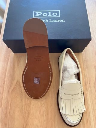 Mocasines Polo Ralph Lauren Piel Flecos
