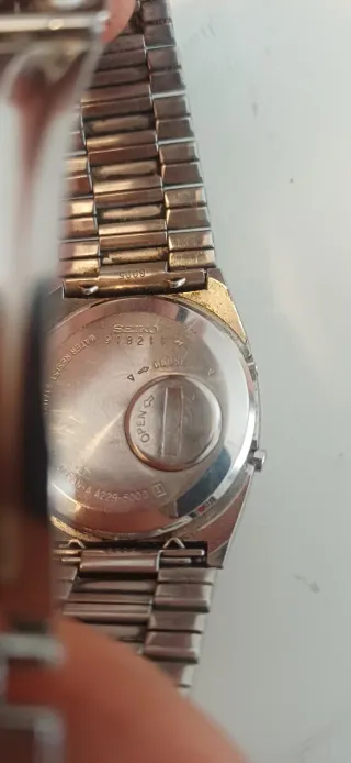 Reloj Seiko Chronograph A229 5000