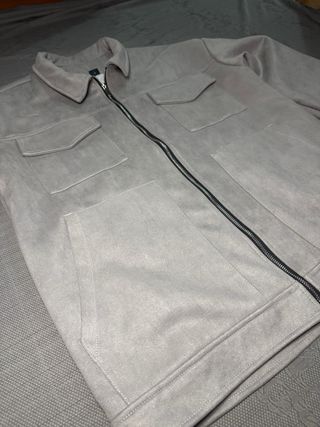 Abrigo casual gris a estrenar