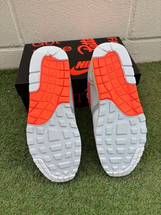 Nike Air Max 1 Patta "White Hyper Crimson"