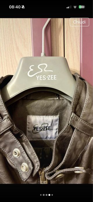 Giubbotto uomo Yes Zee grigio nuovo