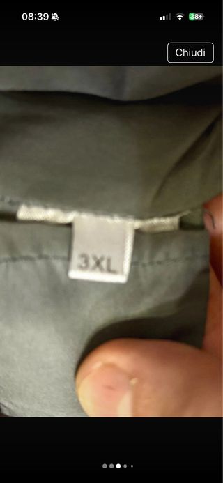 Giubbotto uomo Yes Zee grigio nuovo