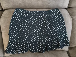 Falda pantalón Stradivarius lunares