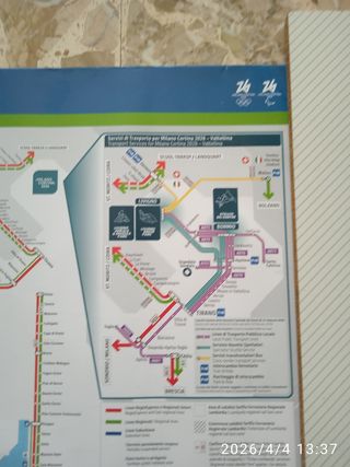 Mappa Ferroviaria Regionale Lombardia