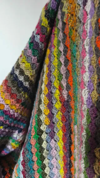 Manta Ganchillo Grande Original diseño