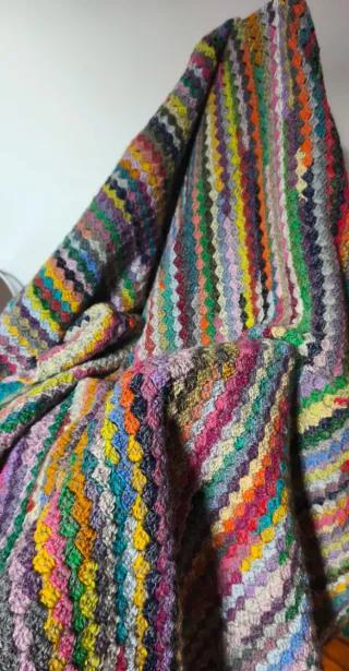 Manta Ganchillo Grande Original diseño