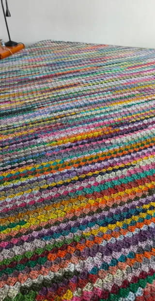 Manta Ganchillo Grande Original diseño