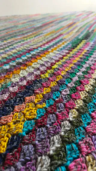 Manta Ganchillo Grande Original diseño