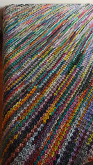 Manta Ganchillo Grande Original diseño