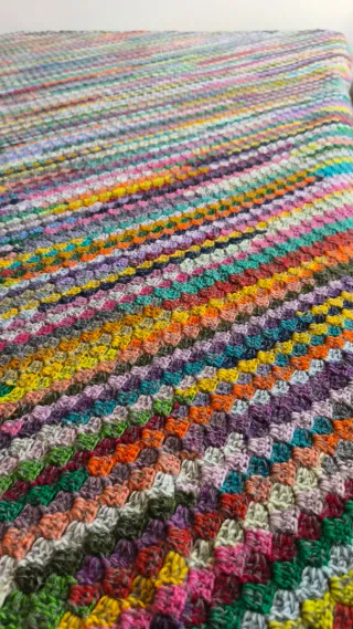 Manta Ganchillo Grande Original diseño