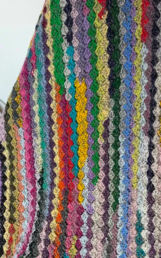 Manta Ganchillo Grande Original diseño