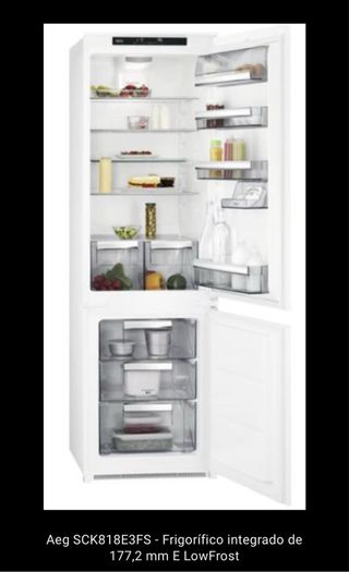 Frigorífico Combi AEG SCK818E3FS Integrable
