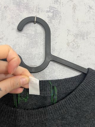 Jersey gris de punto