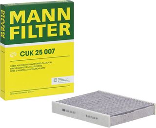 MANN-FILTER CUK 25 007 Filtro de aire de cabina - Filtro de Polen con Carbón activado