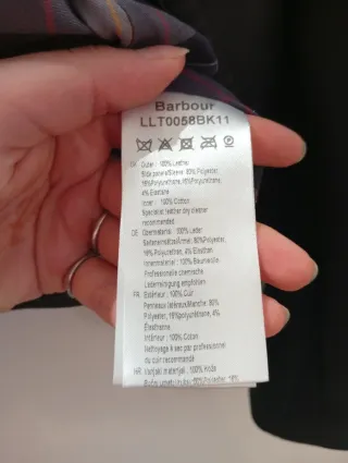 Chaqueta Barbour cuero diChaqueta cuero Barbour ne