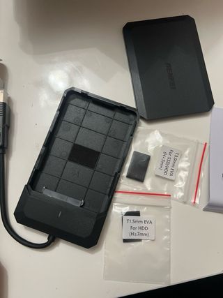 BENFEI Carcasa Disco Duro 2.5 USB C/A SATA