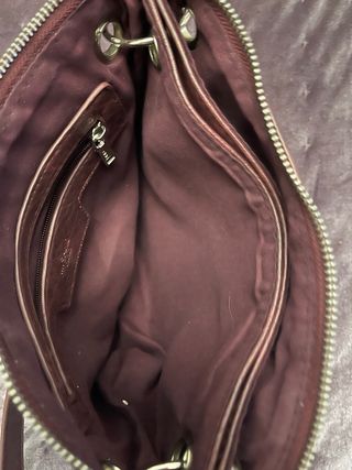 Bolso y Cartera Burdeos