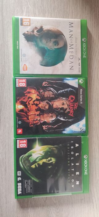 Pack 3 Juegos Xbox One: Man of Medan, The Quarry,