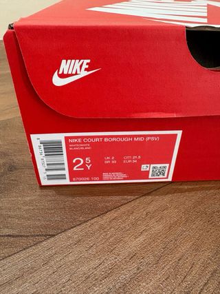 Nike Court Borough Mid Scarpe Bambino