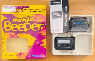 Beeper MensaTel Motorola Ultra Express Vintage