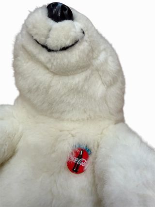 Peluche Orso Polare Coca-Cola Vintage