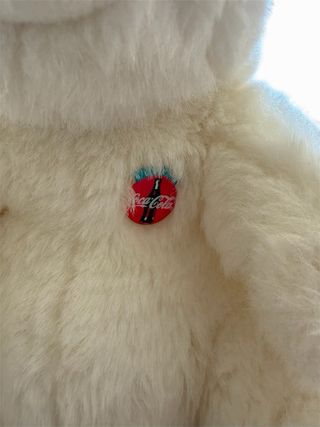Peluche Orso Polare Coca-Cola Vintage