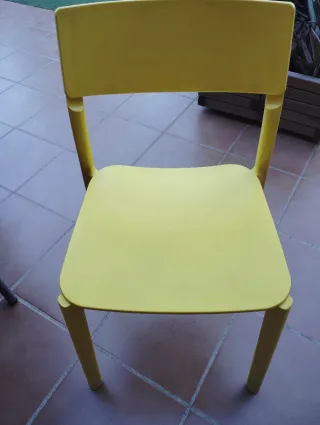 Silla Janinge Amarillas (Plástico)