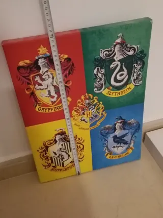 Cuadro Decorativo Harry Potter Casas