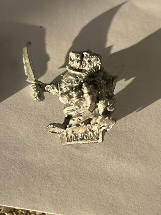 Metal Musico Skavens Warhammer Fantasy