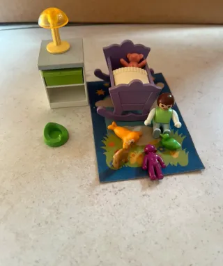 Lote Playmobil Habitación Bebé