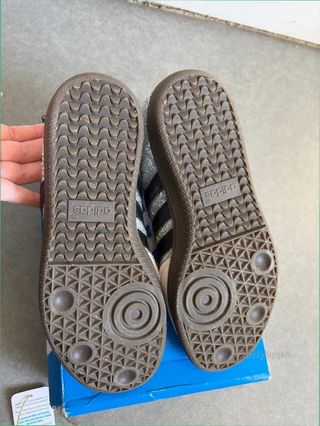 Adidas Samba Glitter Plata Negras Talla 36