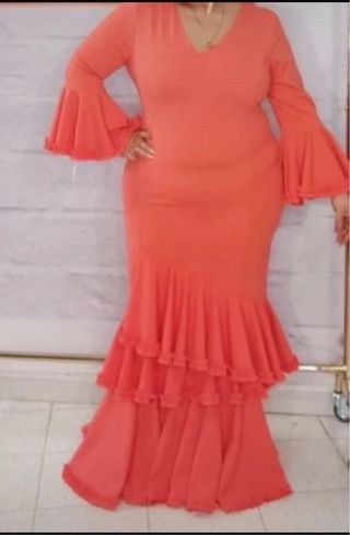 Traje flamenca de licra