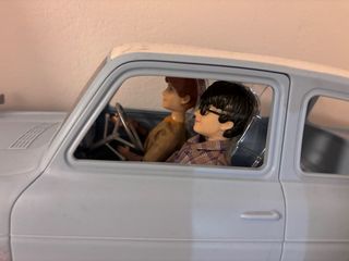 Auto volante Harry Potter con personaggi