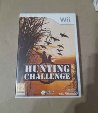 LOTE WII. Juego Wii Hunting Challenge y Accesorios