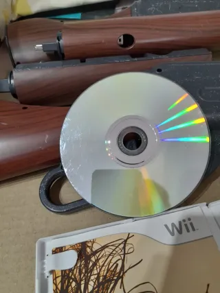 LOTE WII. Juego Wii Hunting Challenge y Accesorios