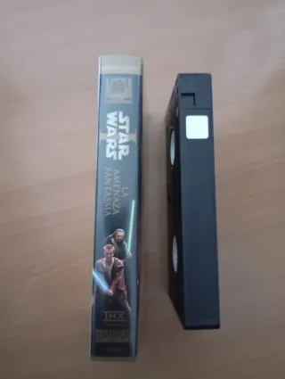 STAR WARS LA AMENAZA FANTASMA VHS ORIGINAL ESPAÑOL