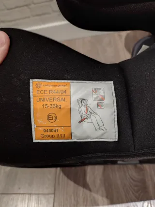 Silla coche niño grupo 2-3