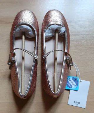 Nuevo Mango Kids Bailarinas Talla 38