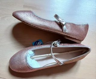 Nuevo Mango Kids Bailarinas Talla 38