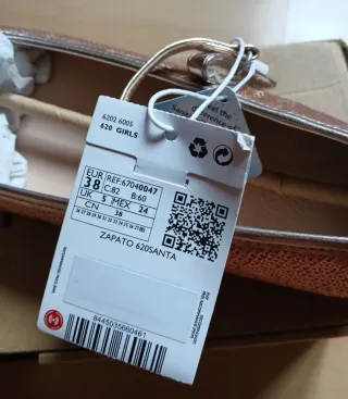 Nuevo Mango Kids Bailarinas Talla 38